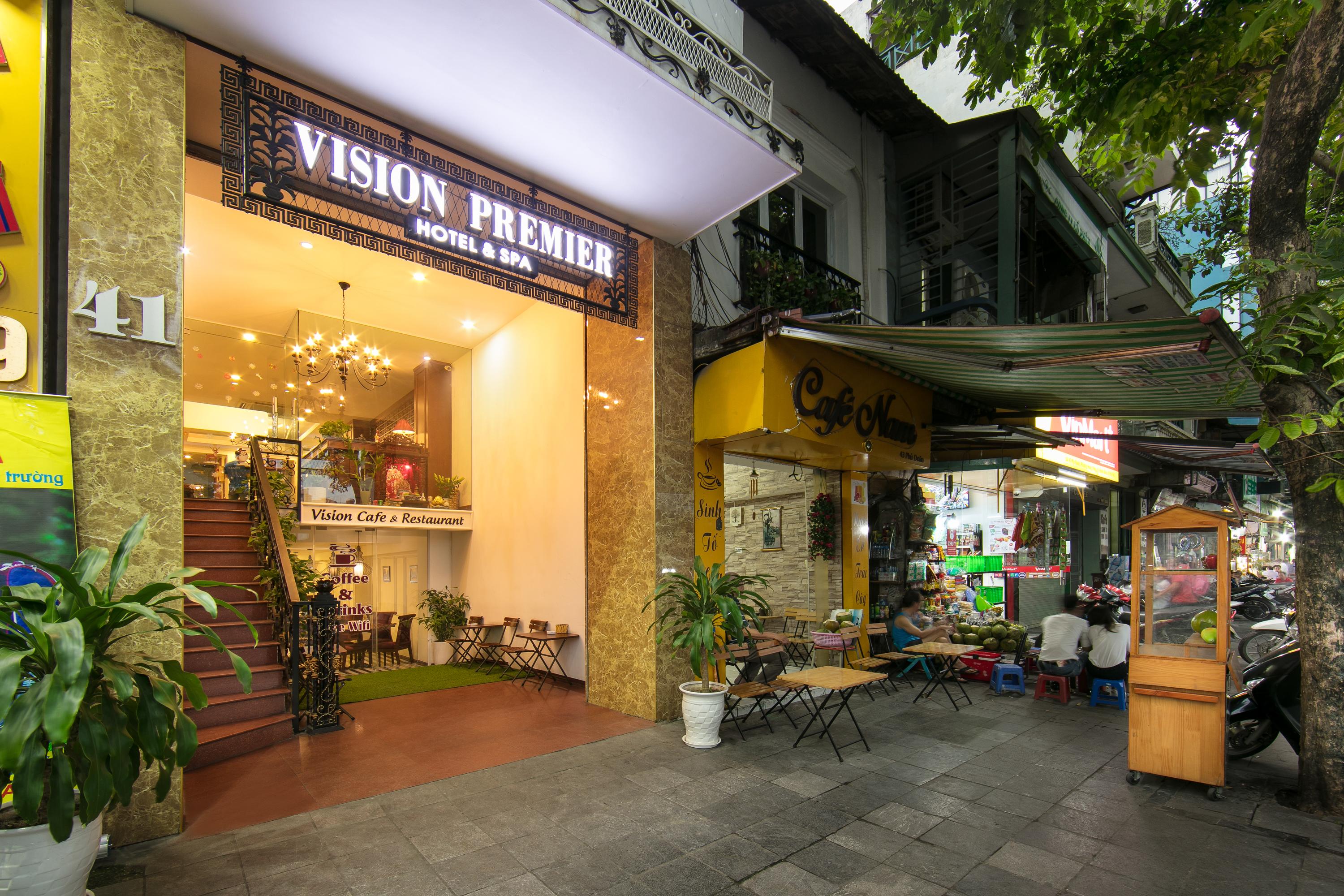 Vision Premier Hotel&Spa Hanoi Exterior foto